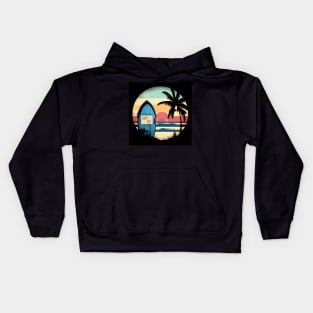 Wave Wear #4 Kids Hoodie